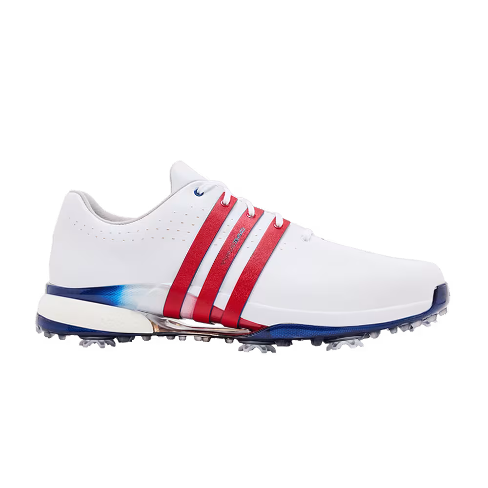 adidas Tour 360 24 Golf White Scarlet Royal