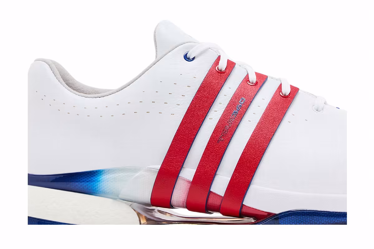 adidas Tour 360 24 Golf White Scarlet Royal, view 3