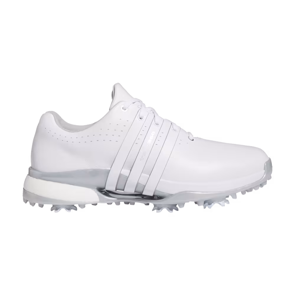 Adidas Women's Tour 360 24 Golf White Silver Metallic