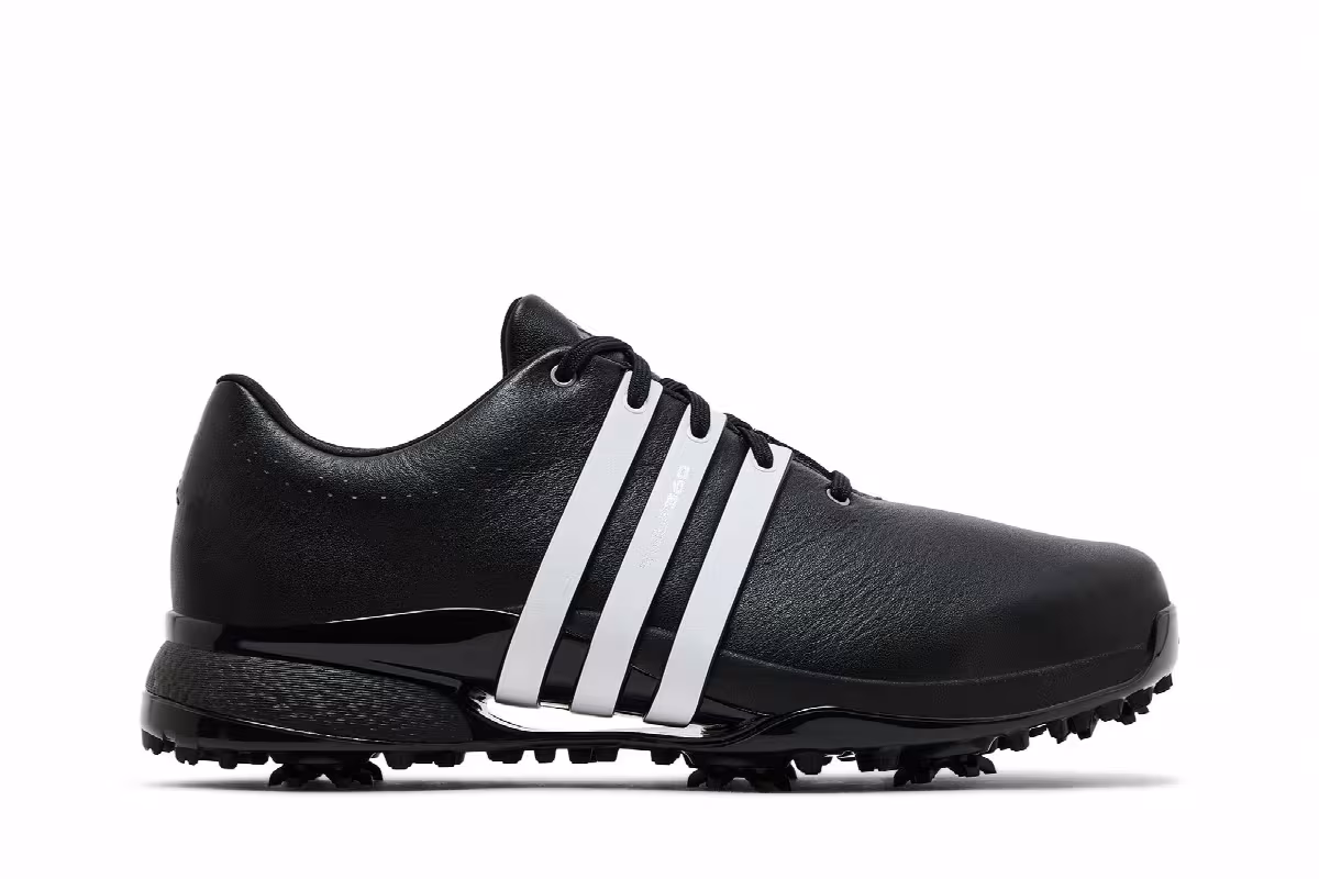 adidas Tour 360 24 Golf Wide Black White, view 2