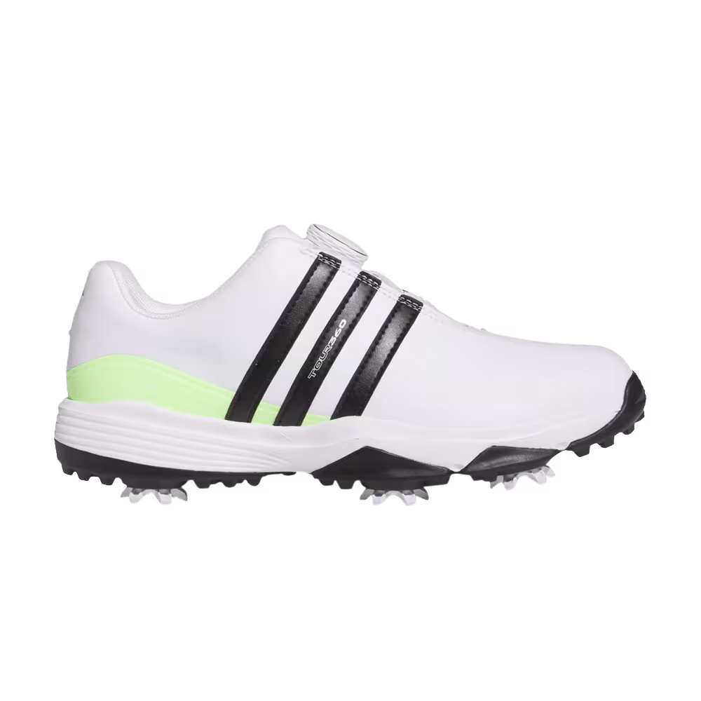 Adidas Tour 360 24 BOA Golf J White Green Spark