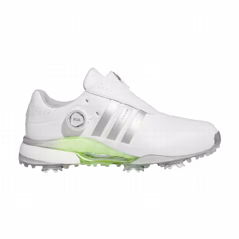Adidas Wmns Tour 360 24 BOA Golf 'White Silver Metallic Green'