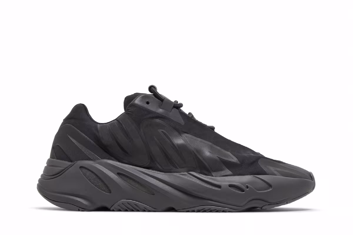 adidas Yeezy Boost 700 MNVN Triple Black 2024, view 2