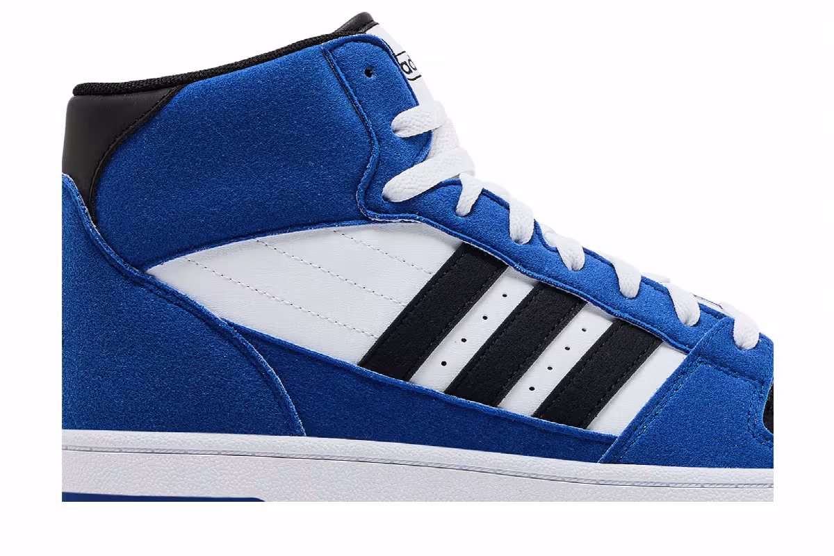 Adidas Break Start Mid Royal Blue Black, view 3