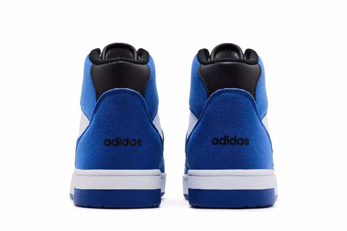 Adidas Break Start Mid Royal Blue Black, view 7