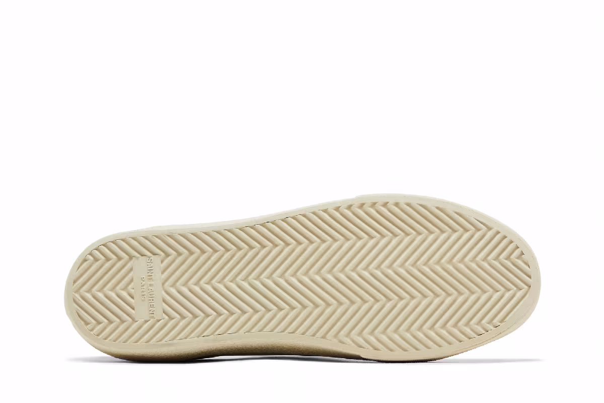 Saint Laurent Women's Court Classic SL/06 Low Optic White Black 2023, view 5