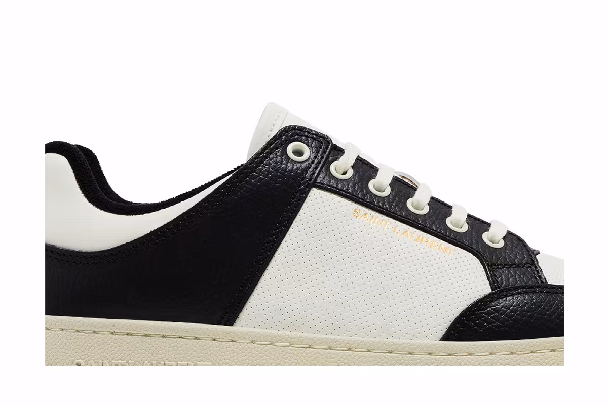 Saint Laurent SL-61 Low White Black, view 3