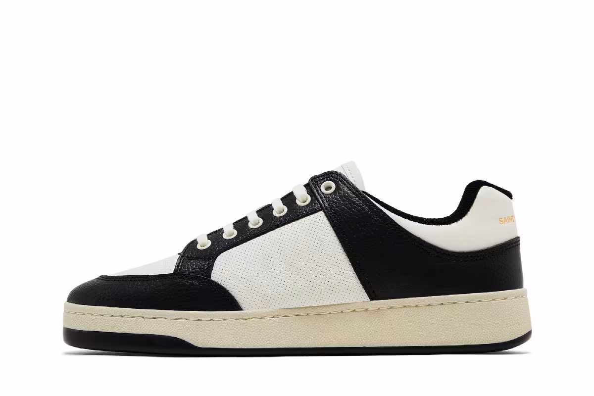 Saint Laurent SL-61 Low White Black, view 4