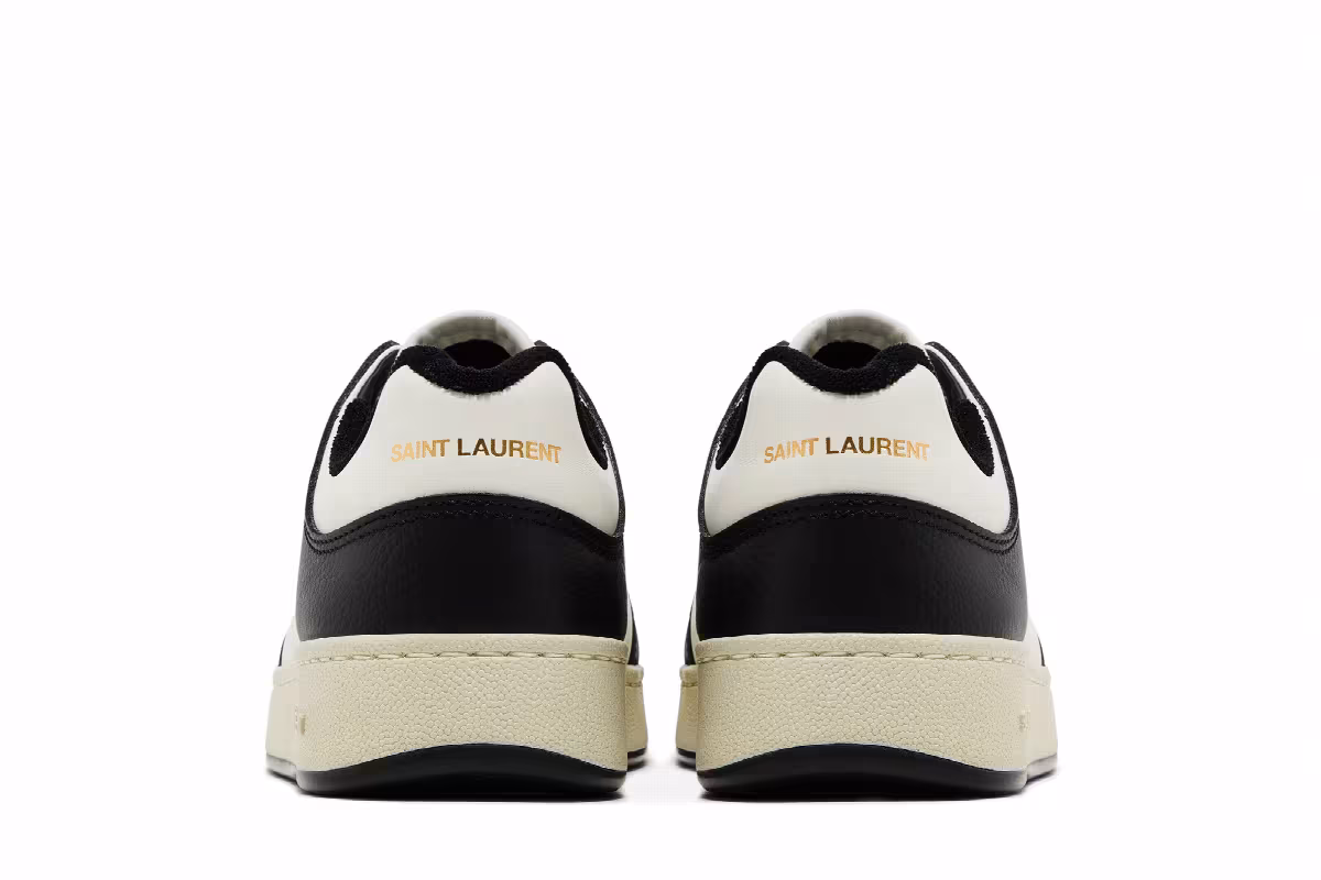 Saint Laurent SL-61 Low White Black, view 7