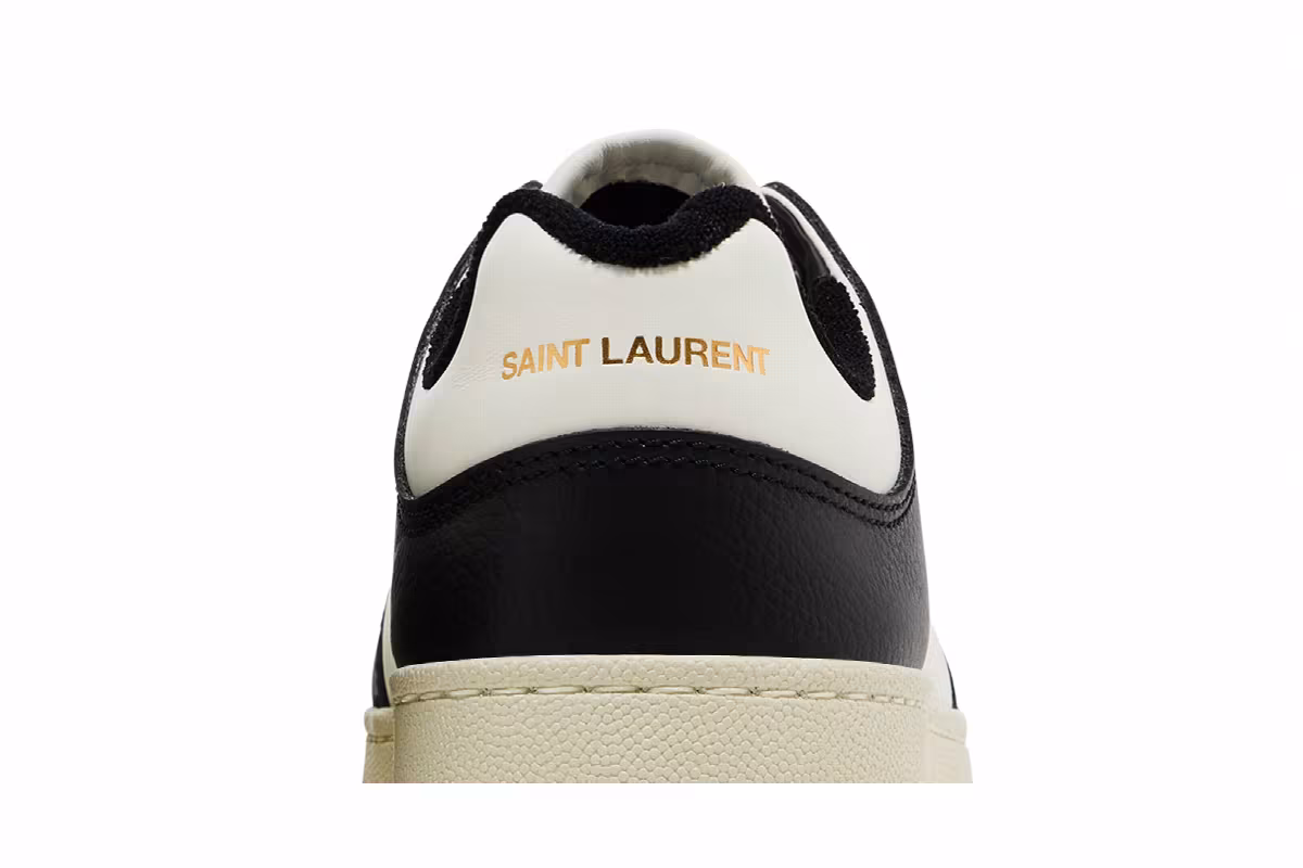Saint Laurent SL-61 Low White Black, view 8