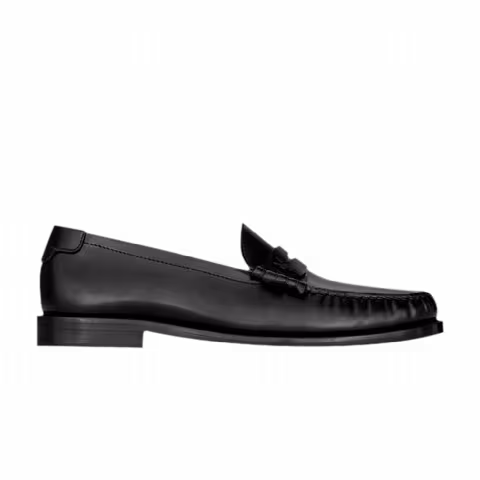 Saint Laurent Le Loafer Penny Slippers 'Black'