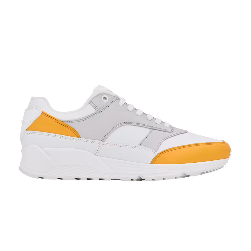 Saint Laurent Bump Sneaker White Yellow
