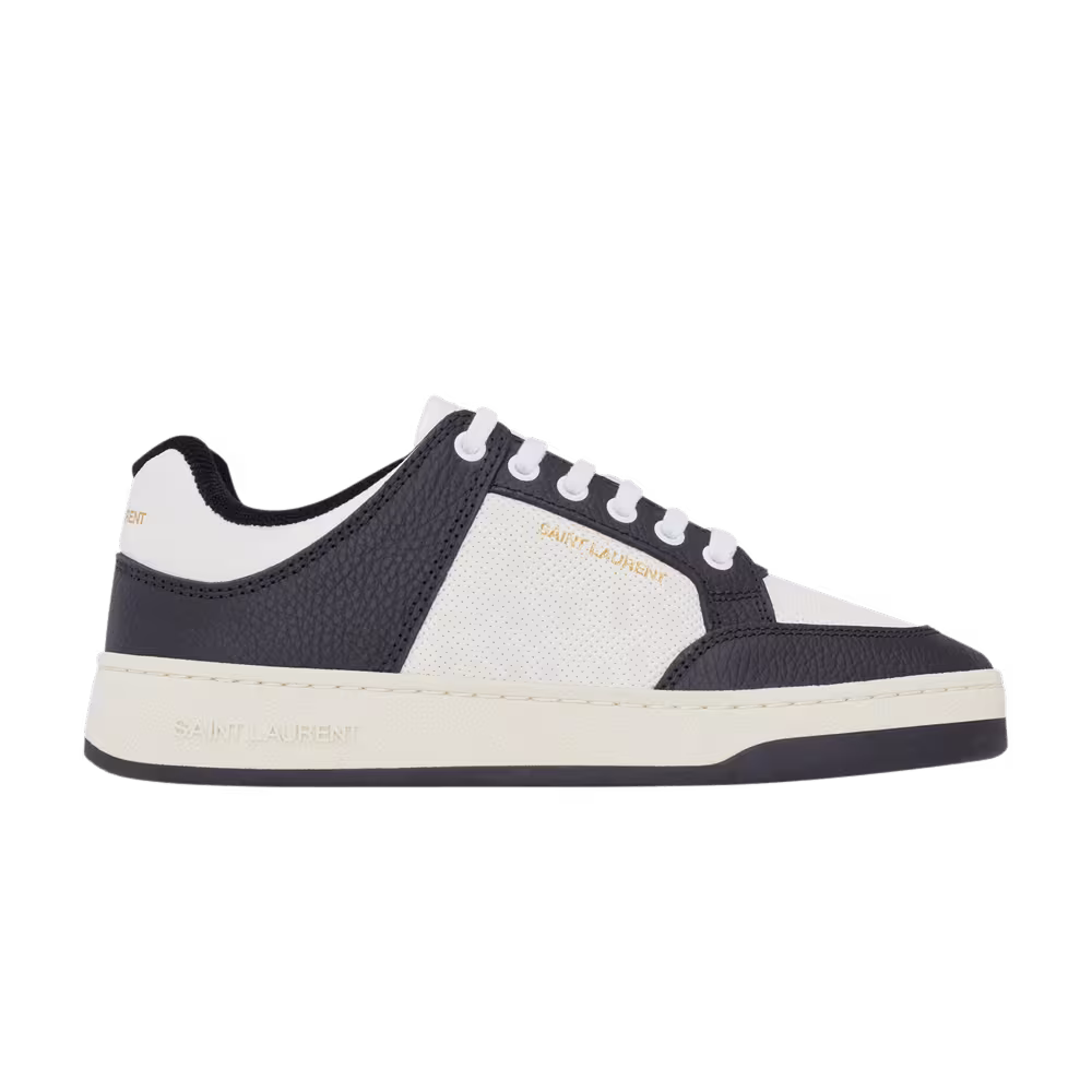 Saint Laurent Women's SL-61 Low White Black