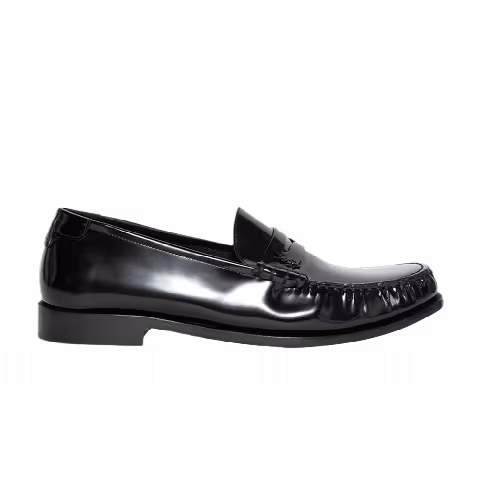 Saint Laurent Le Loafer Penny Slippers 'Black'