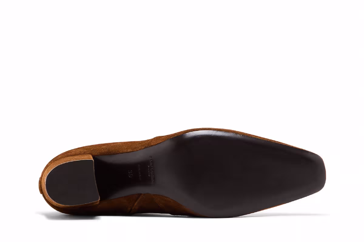 Saint Laurent Women's Betty Booties Land, view 5