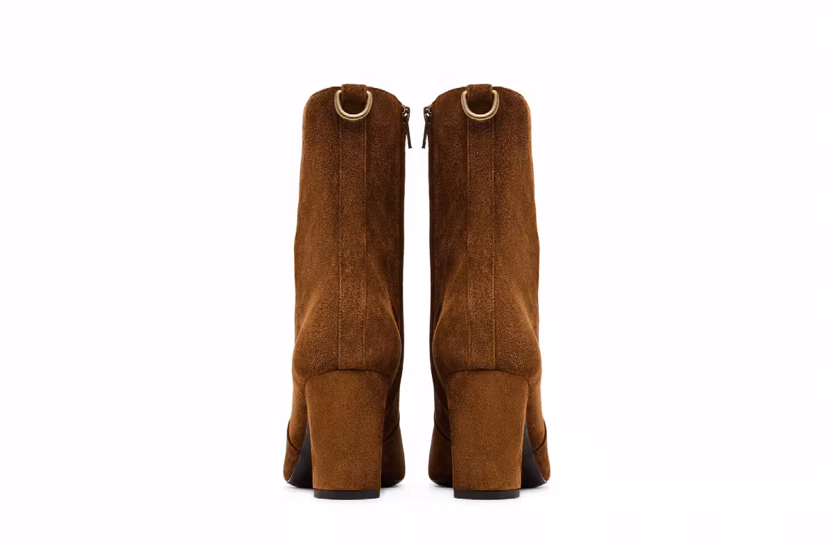 Saint Laurent Women's Betty Booties Land, view 7