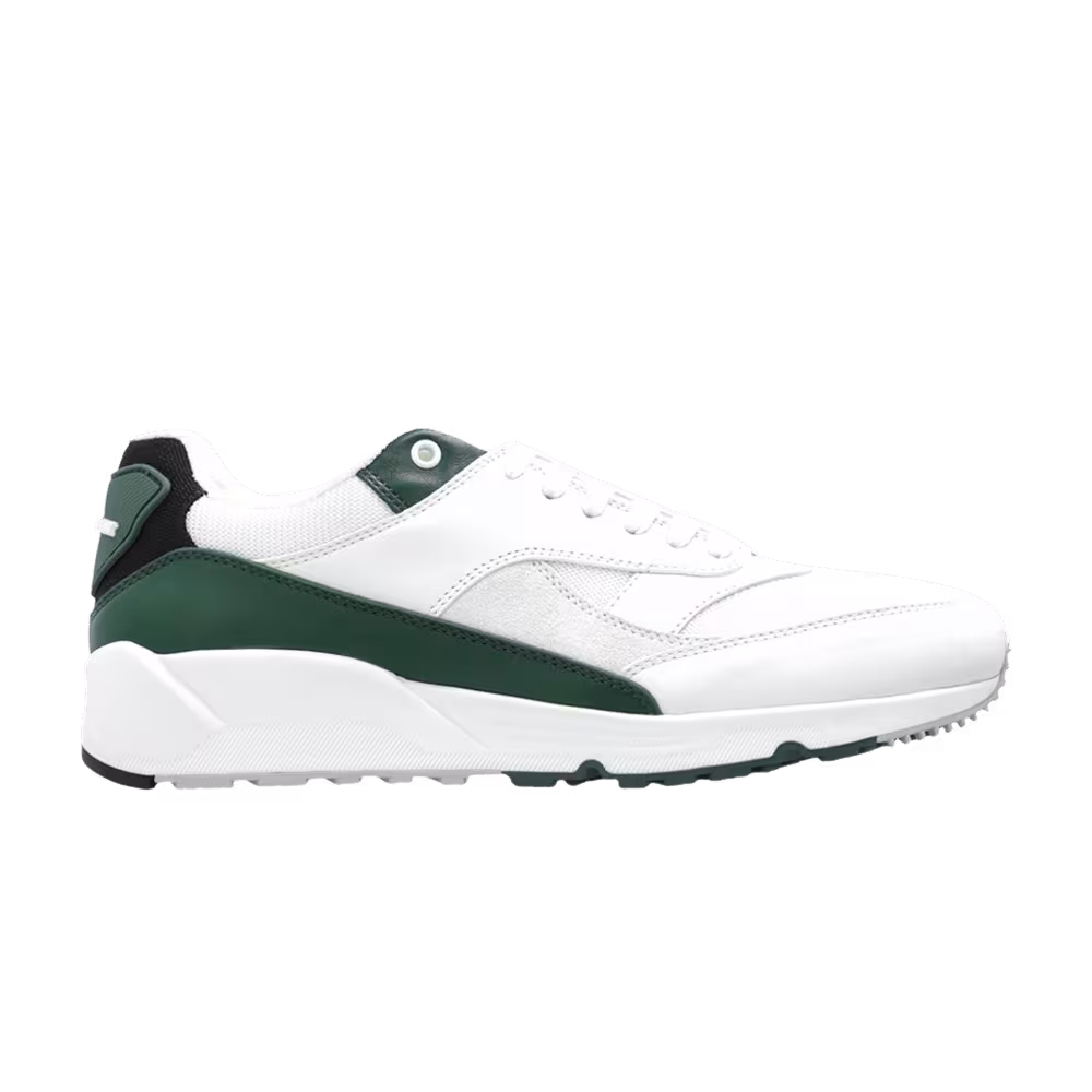 Saint Laurent Bump Sneaker White Dark Basil