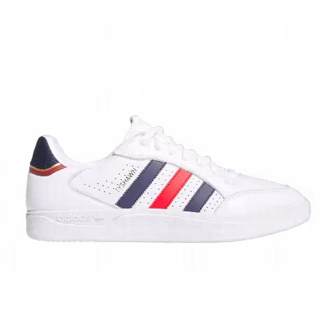 Adidas Tyshawn Low 'White Scarlet Blue'