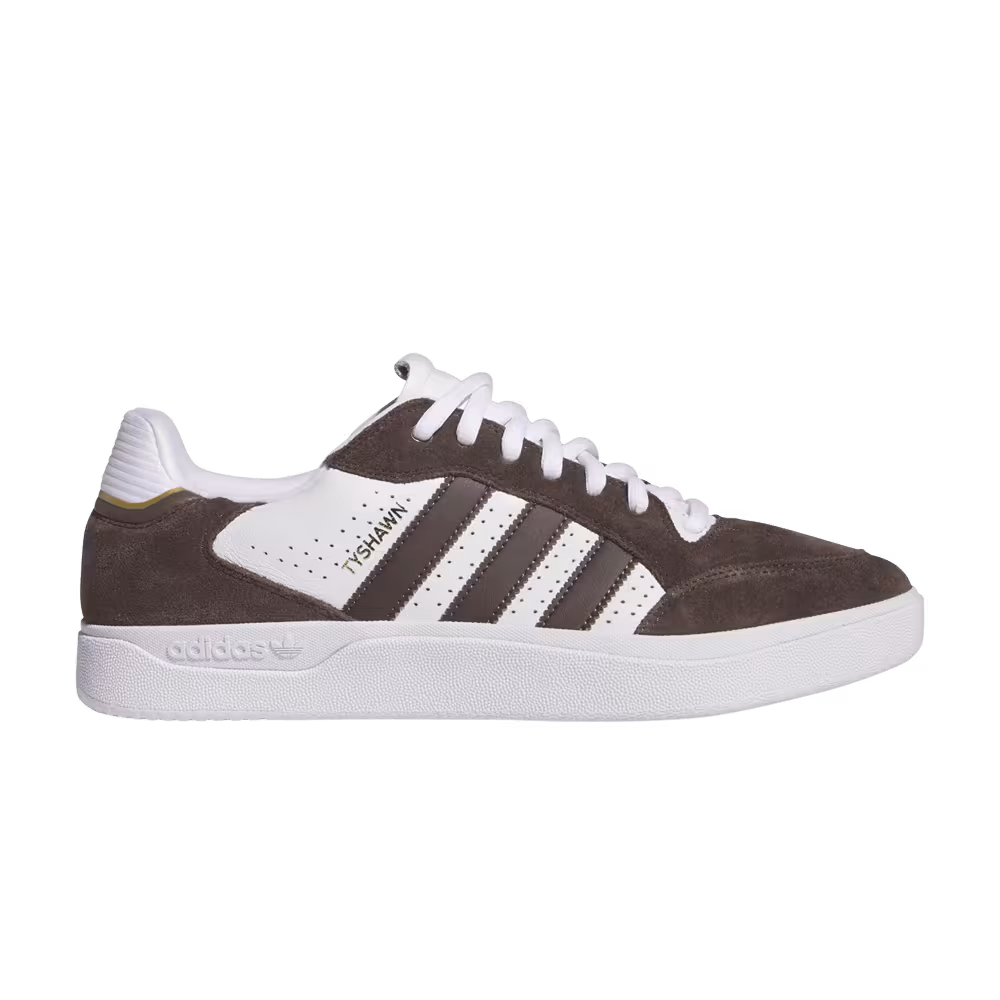 Adidas Tyshawn Low Brown White