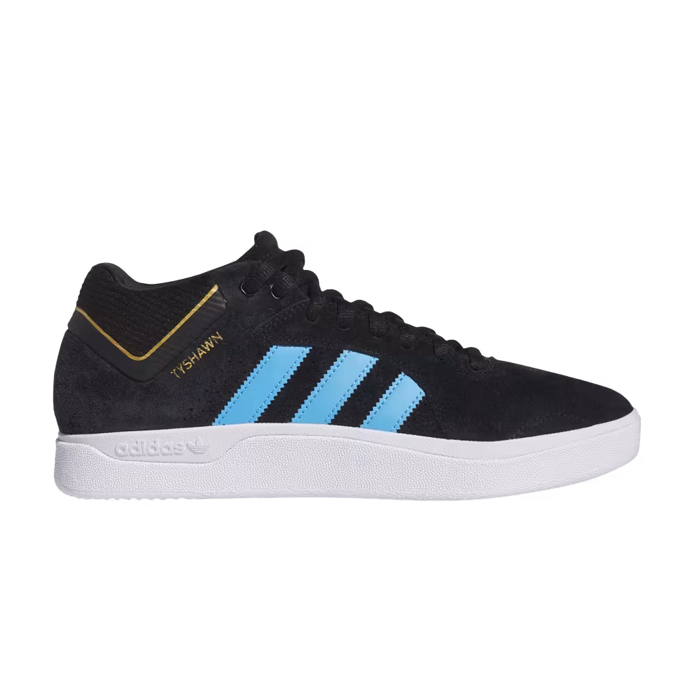 Adidas Tyshawn Black Blue Burst