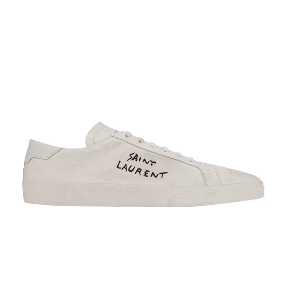 Saint Laurent Signature Court Classic SL/06 Embroidered