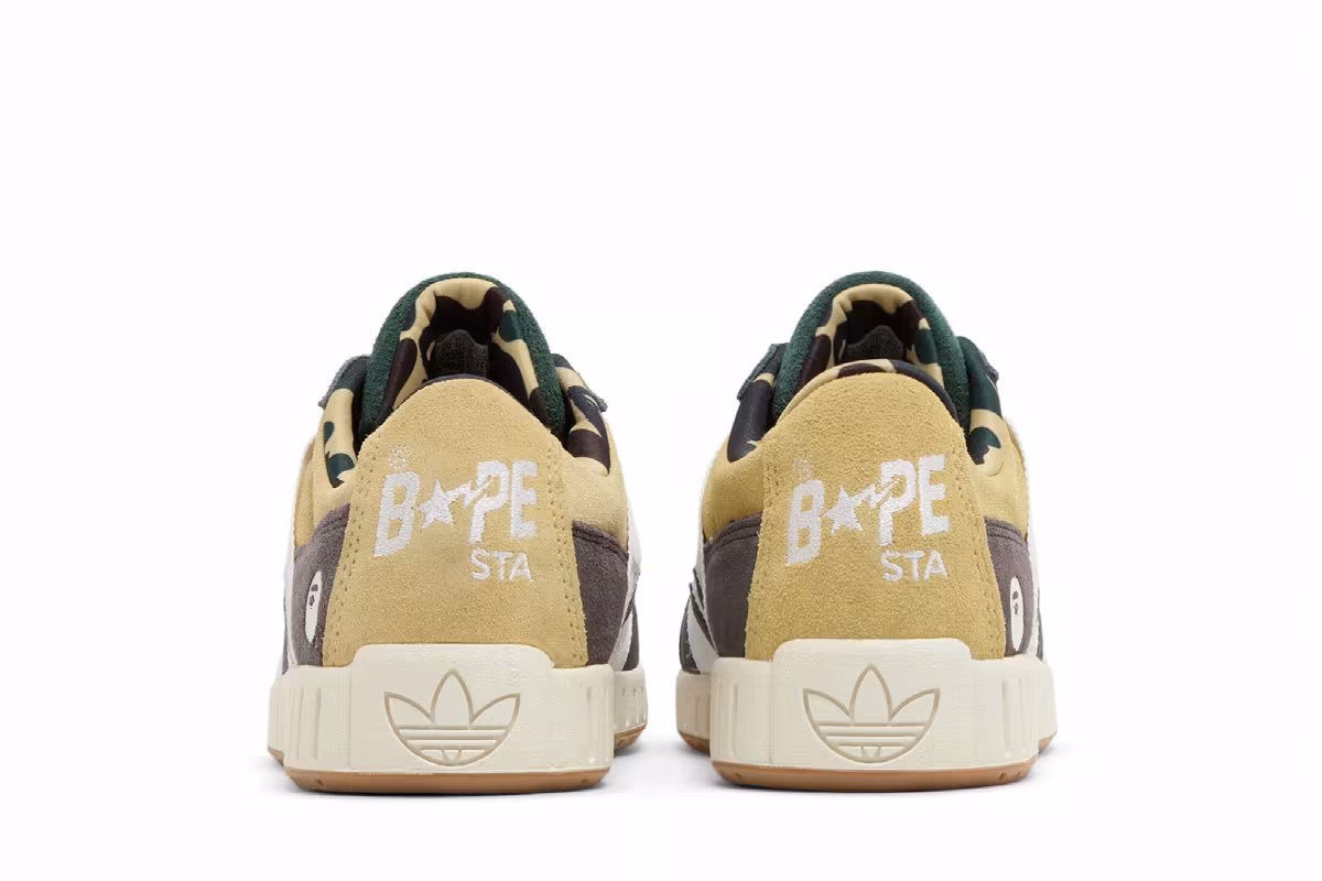 BAPE x adidas LWST Sand, view 7
