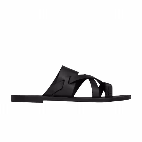 Saint Laurent Culver Mules 'Black'