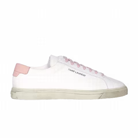 Saint Laurent Wmns Andy Low 'White Pink'