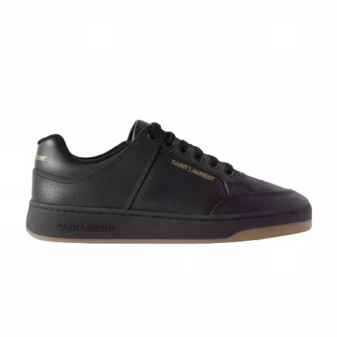 Saint Laurent SL-61 Low 'Black Gum Perforated'
