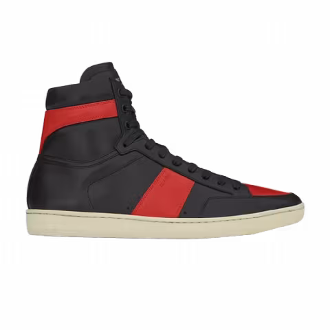 Saint Laurent Signature Court Classic High Top Sneaker 'Red'
