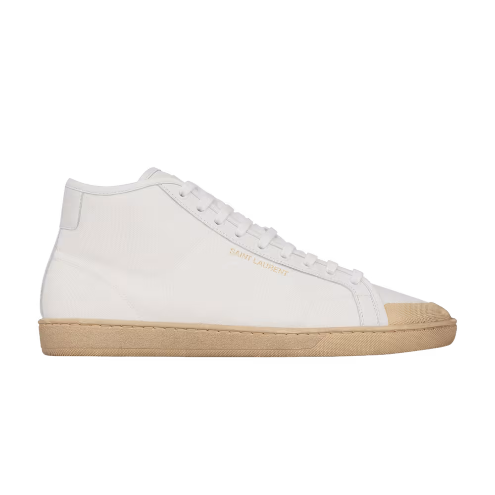 Saint Laurent Court Classic SL-39 Mid Off-White