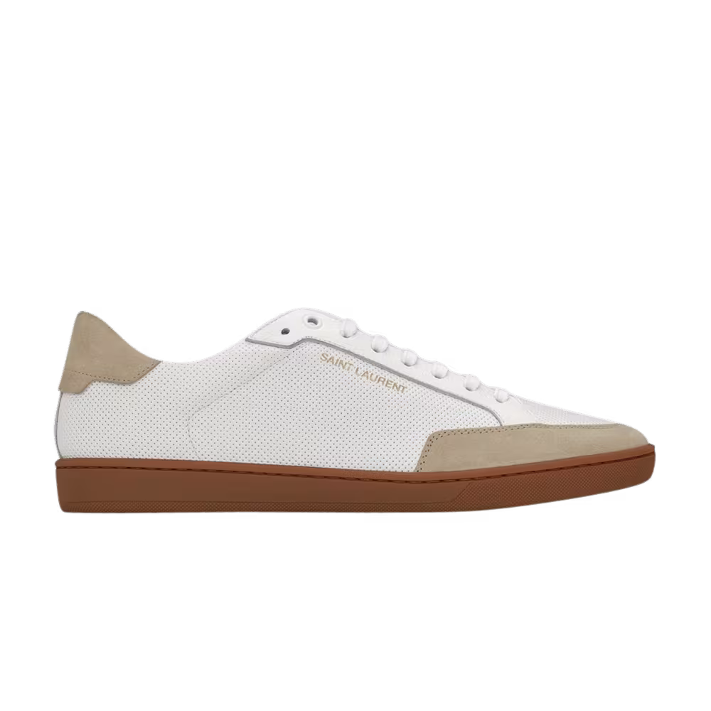 Saint Laurent Court Classic SL-10 Low Natural White