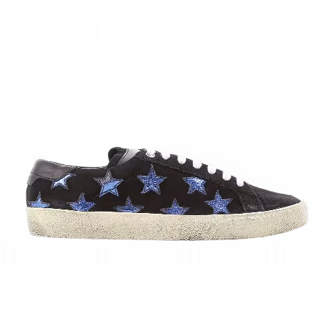 Saint Laurent Wmns Court Classic 'Black Bluette Stars'