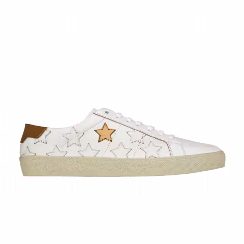 Saint Laurent Wmns Court Classic SL/06 Low 'Metallic California - Optic White'