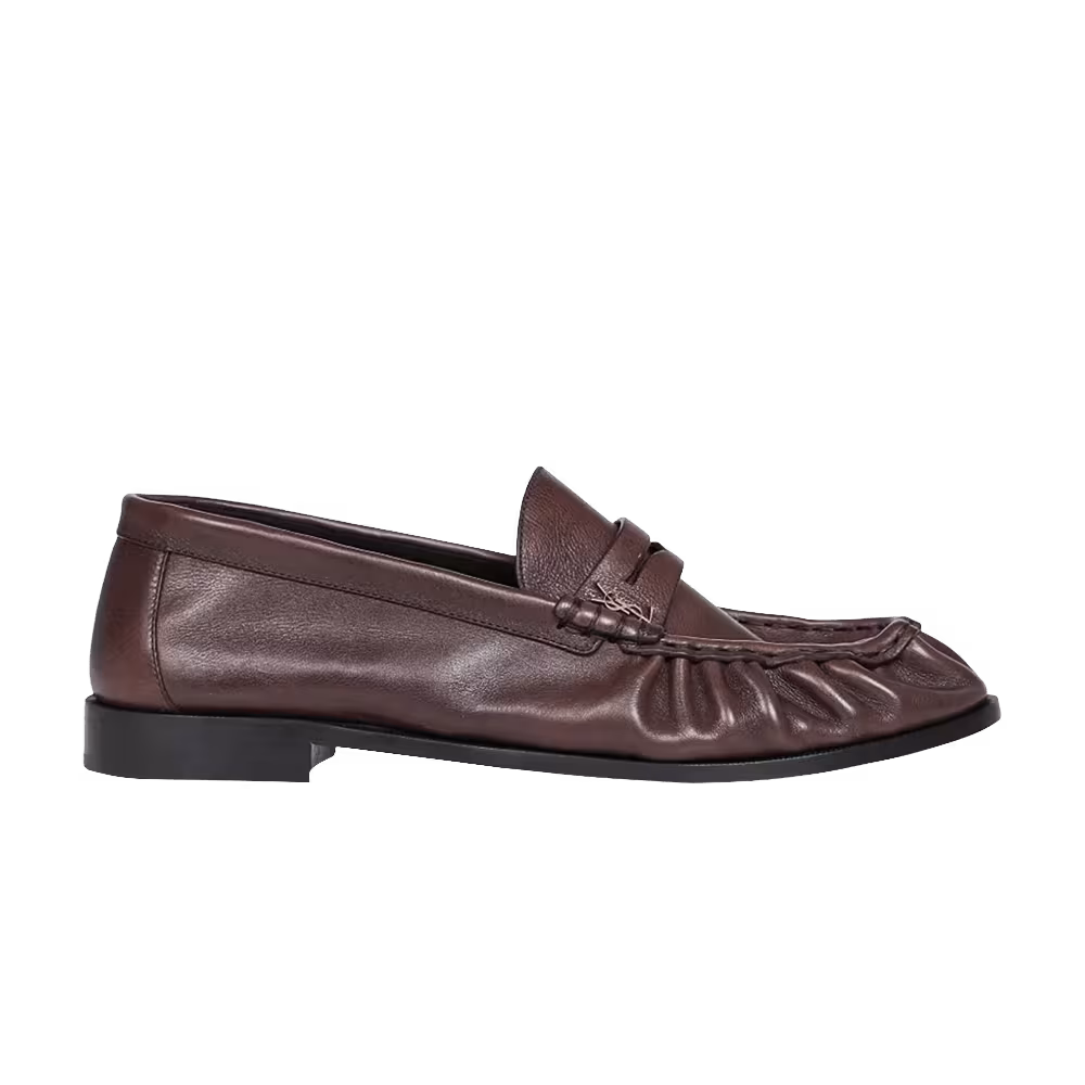 Saint Laurent Le Loafer Paris Brown
