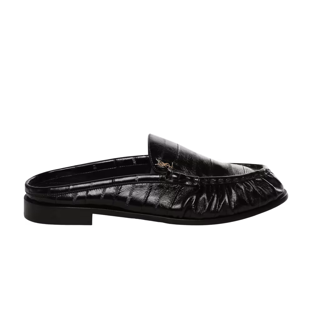 Saint Laurent Le Loafer Slipper Nero