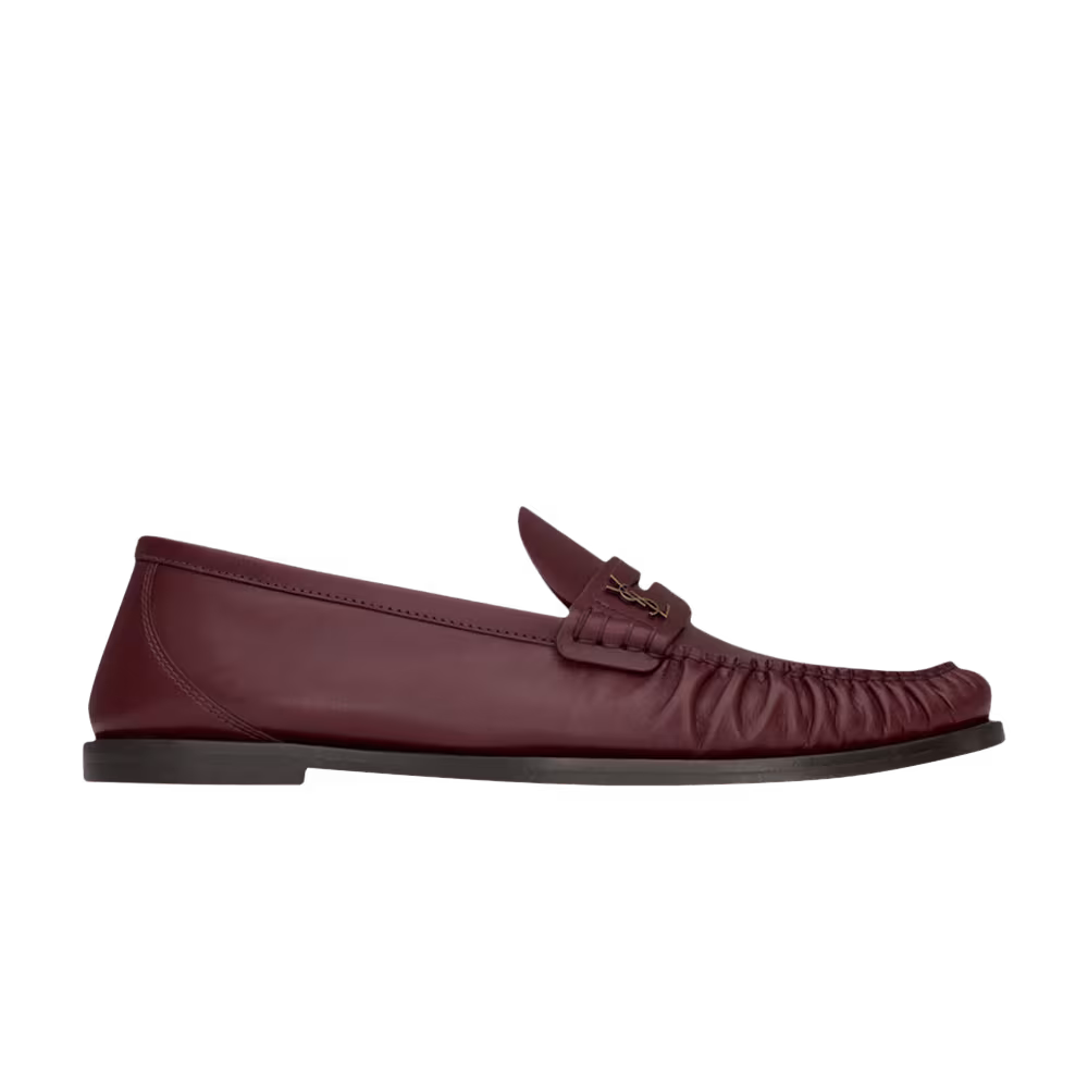 Saint Laurent Women's Laurent Loafer Vendome Red