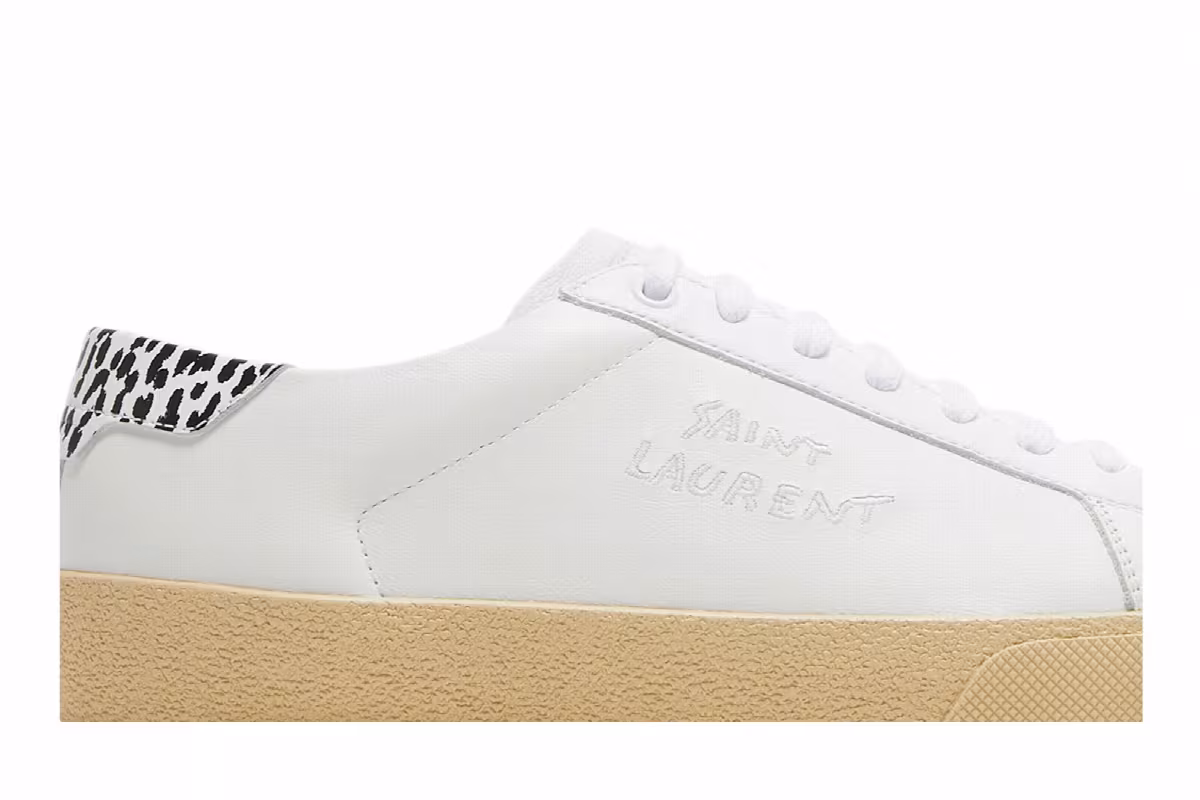 Saint Laurent SL-06 Court Leather Leopard, view 3