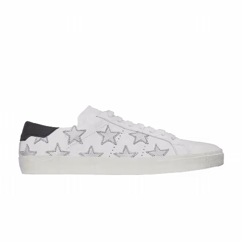 Saint Laurent Wmns Court Classic SL-06 'White Metallic'