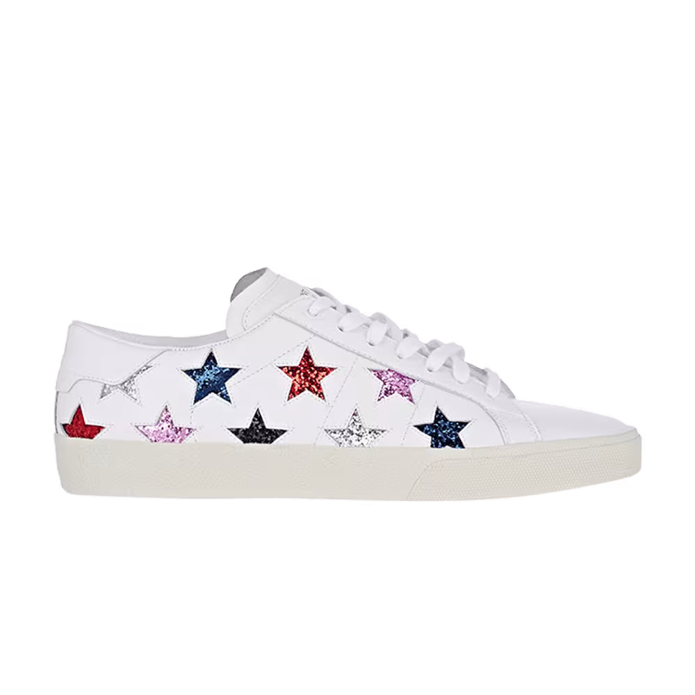 Saint Laurent SL-06 Leather Low Stars