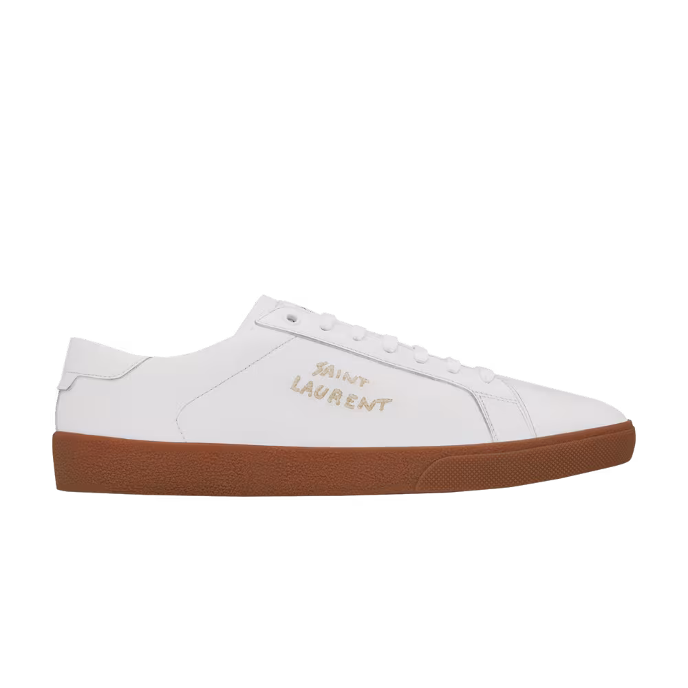 Saint Laurent SL-06 Court Leather Optic White Gum
