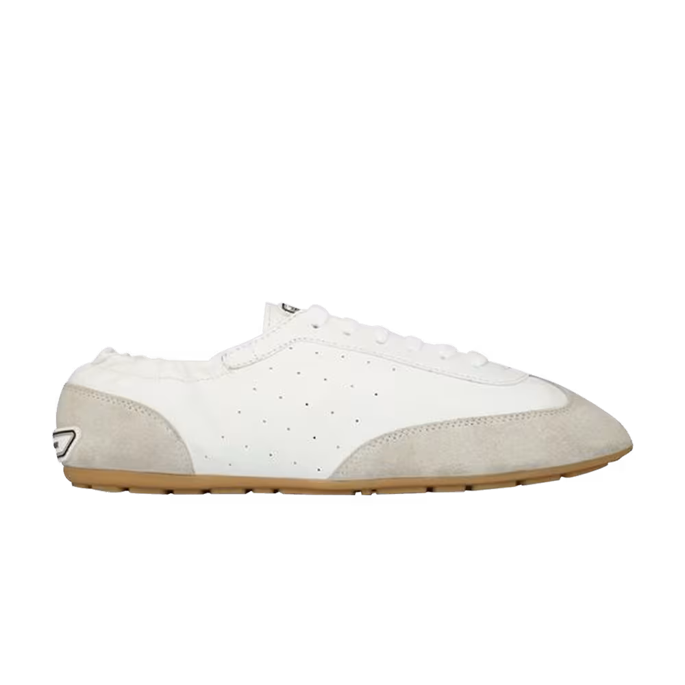 Saint Laurent Lewis Sneaker Optic White Aluminum Grey