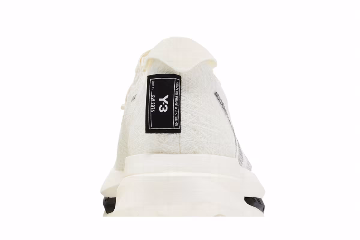 adidas Y-3 Prime X 2.0 Strung Off White Black, view 8