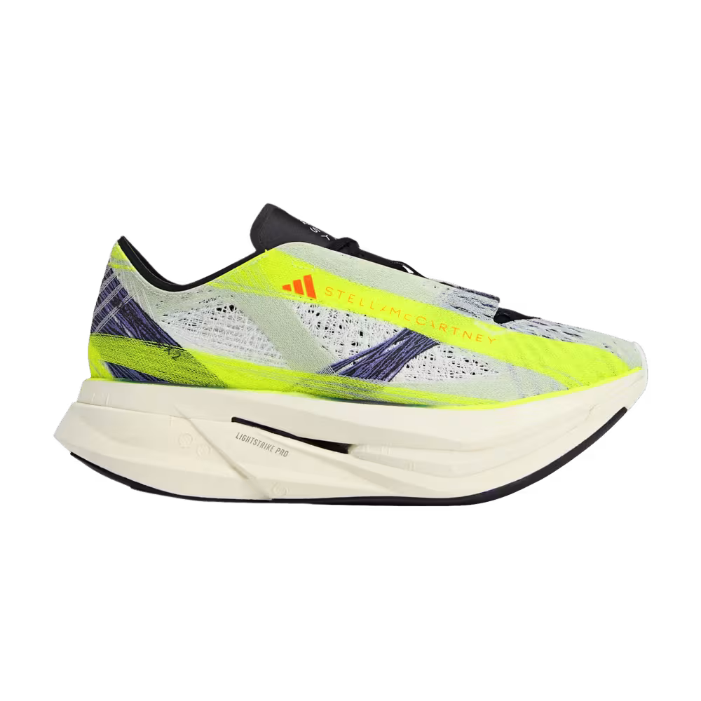 Stella McCartney x adidas Women's Adizero Prime X 2.0 Strung Linen Green Collegiate Purple