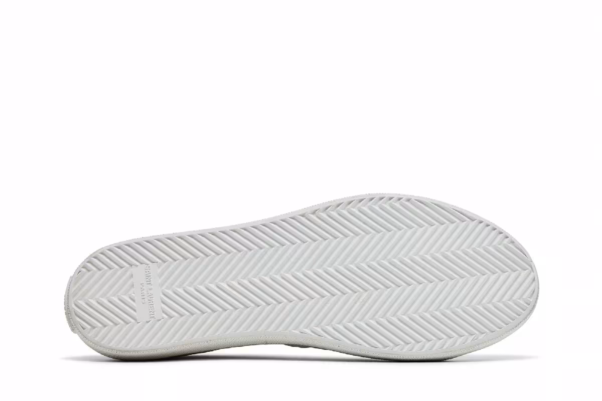 Saint Laurent Malibu Low Optic White, view 5