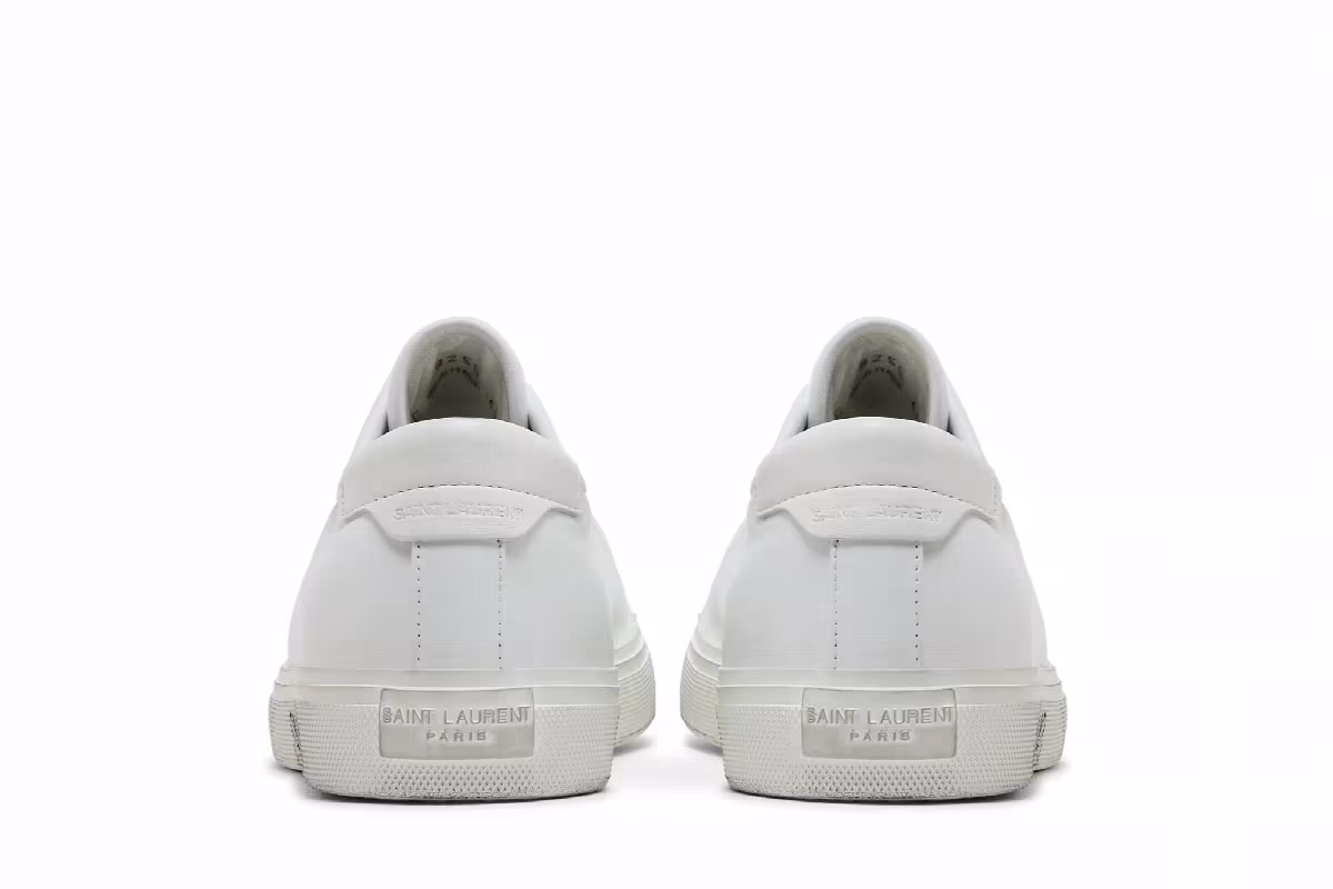 Saint Laurent Malibu Low Optic White, view 7