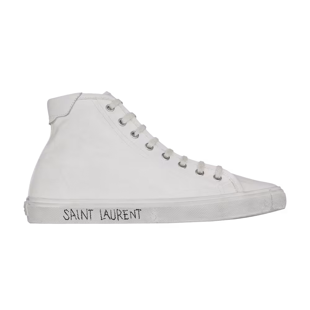 Saint Laurent Women's Malibu Mid Optic White
