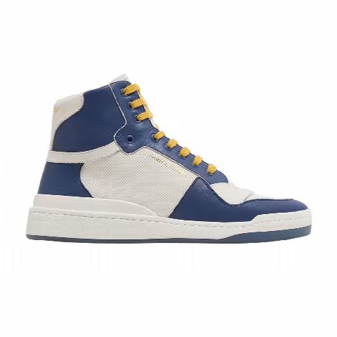 Saint Laurent SL-24 Mid 'Off White Light Navy'