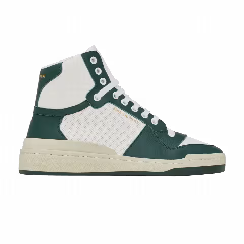 Saint Laurent SL-24 Mid 'White Dark Green'