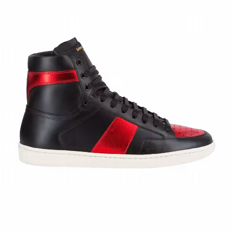 Saint Laurent SL-10 High 'Black Metallic Red'